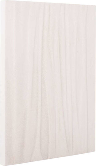 Rechteckiges Gemälde Fb94518 MDF Off-White Farbe 60x4 Dicke X80