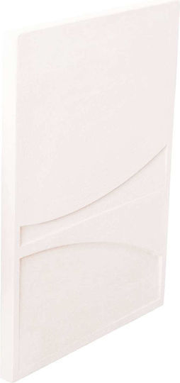 Rectangular Painting Fb94510 MDF Off-White Color 60x4 Thickness X80