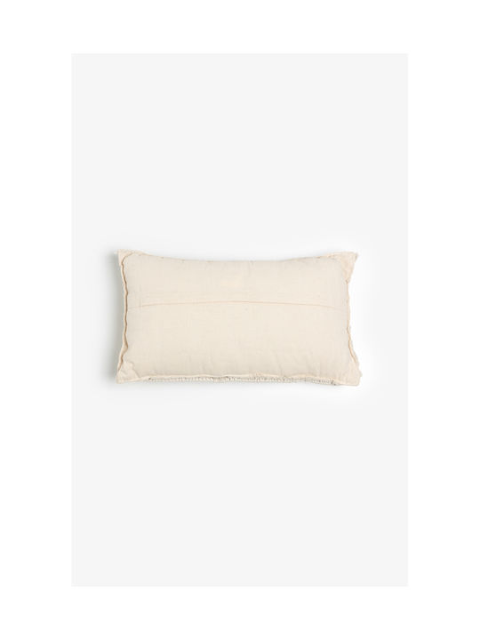 InTheBox InTheBox Sofa Cushion Krisha 100% Cotton Ivory 30x50 cm