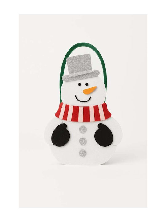 Heinner Snowman Handtuch aus 100% Baumwolle in Rot Farbe 38x64cm