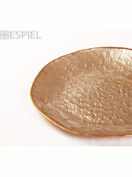 Espiel Πιατέλα Σερβιρίσματος Γυάλινη Ασημί Espiel Πιατέλα Σερβιρίσματος Γυάλινη Ασημί