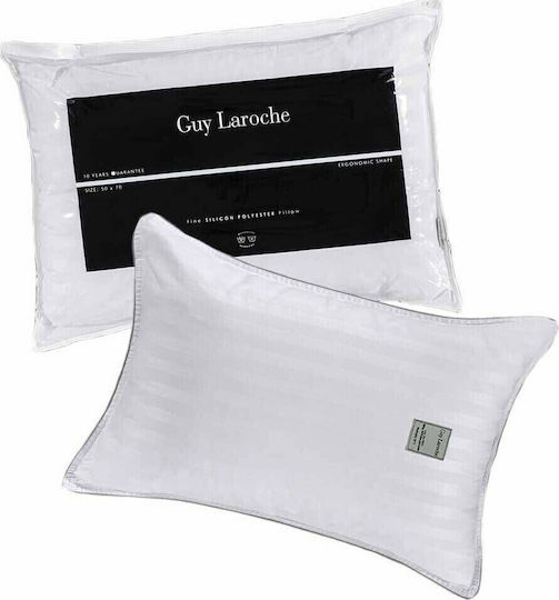 Guy Laroche Virgin Bed Pillow Microfiber 50x70cm 2 Pieces