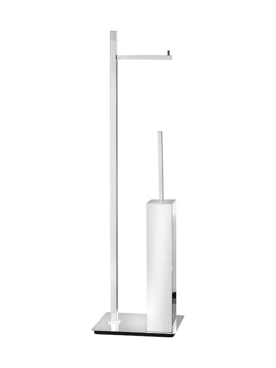 Wall Mounted Toilet Paper Holder Towel Holders and Bidet 15x20x70cm Bronze Art 01m3-10-2sl Chrome
