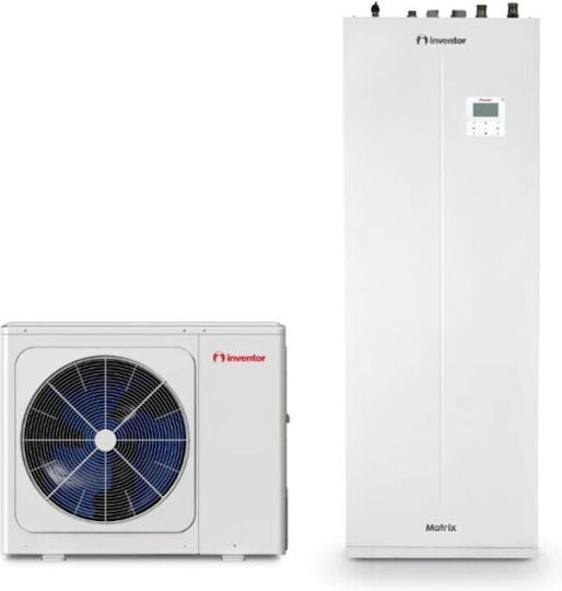 Inventor Αντλία Θερμότητας 10kW Μονοφασική 65°C Split