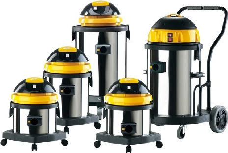 Soteco Speedy 440M Staubsauger Flüssigkeiten / Feststoffe 3500W mit Edelstahl Behälter 62Es