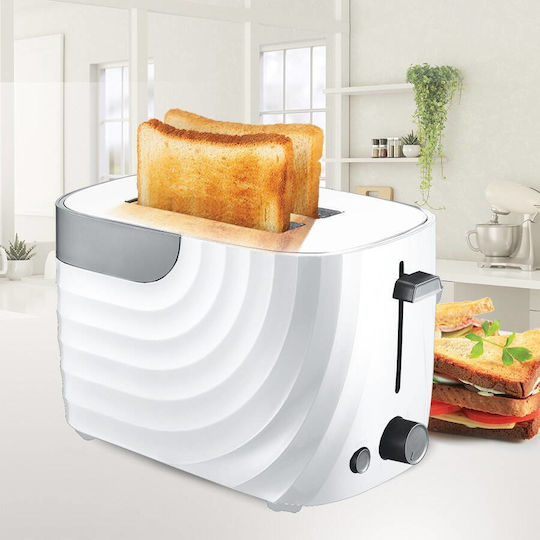 Maestro Toaster 2 Slots 700W White
