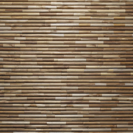 3D Wall Panels with Glue Beige 50x20x1.5cm