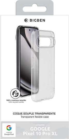 Bigben Case Pixel 10 Pro Xl In Soft Tpu Anti-yellowing Transparent