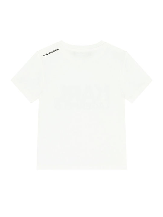 Karl Lagerfeld Детска тениска White