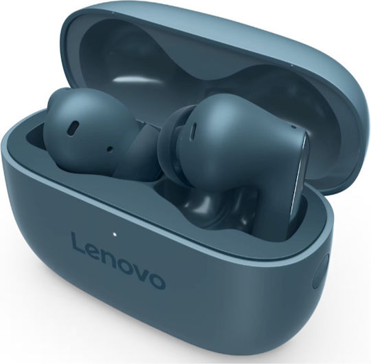 Lenovo TWS YOGA PC Edition In-ear Bluetooth Handsfree Ακουστικά με Θήκη Φόρτισης Tidal Teal