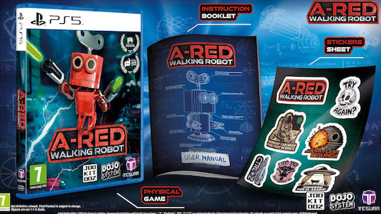 A-Red Walking Robot PS5 Game