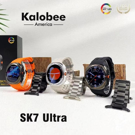 Smartwatch Microwear Kalobee Sk7 Ultra Black
