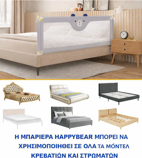 Set 3 Bari De Protecție Pentru Pat Gri 2x200cm + 1x160cm Înălțime Reglabilă 68-98cm Protecție Pentru Orice Pat Conectori Gri Incluși Set 3 Bari De Protecție Pentru Pat Gri 2x200cm + 1x160cm Înălțime Reglabilă 68-98cm Protecție Pentru Orice Pat Conectori Gri Incluși