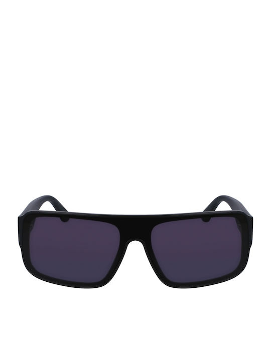 Karl Lagerfeld Unisex Γυαλιά Ηλίου με Μαύρο Κοκκάλινο Σκελετό και Μαύρο Φακό KL6129S-002