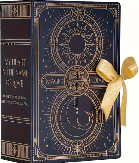 By Queen Magic Diary Box für Geschenke Blau