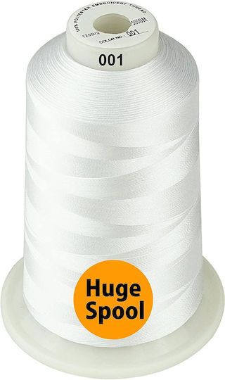 Embroidery Thread Set 3 Spools 5000 M Essential Colors 1