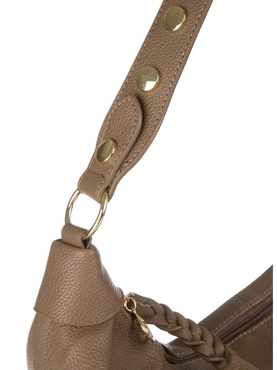 Damentasche Schultertasche Khaki