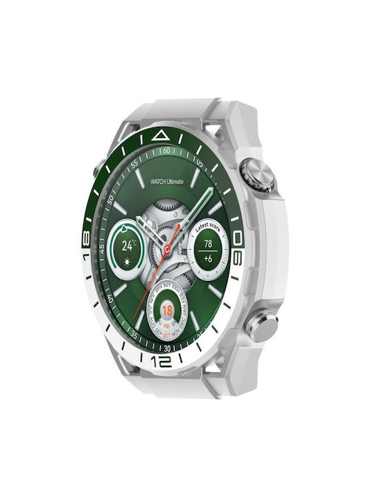 Ultimate Design Plastikhülle White / Green für Huawei Watch GT 5 Pro 46 mm
