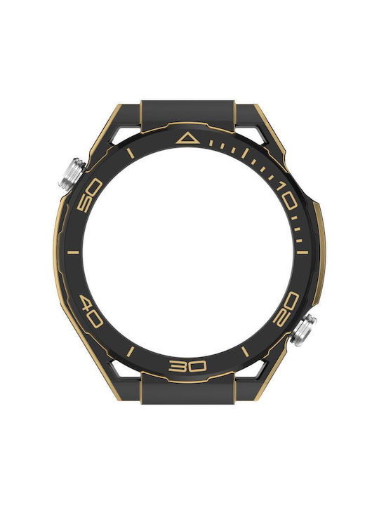 Ultimate Design Plastikhülle Black / Gold für Huawei Watch GT 5 Pro 46 mm
