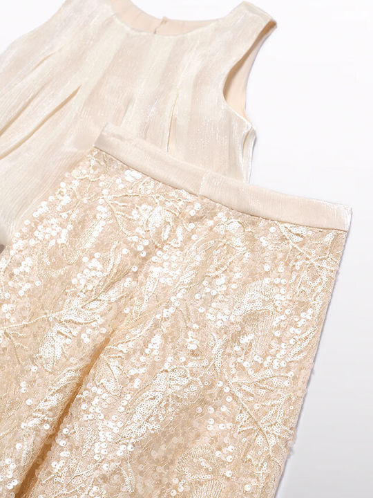 Kids' Set with Pants Winter 2pcs Champagne