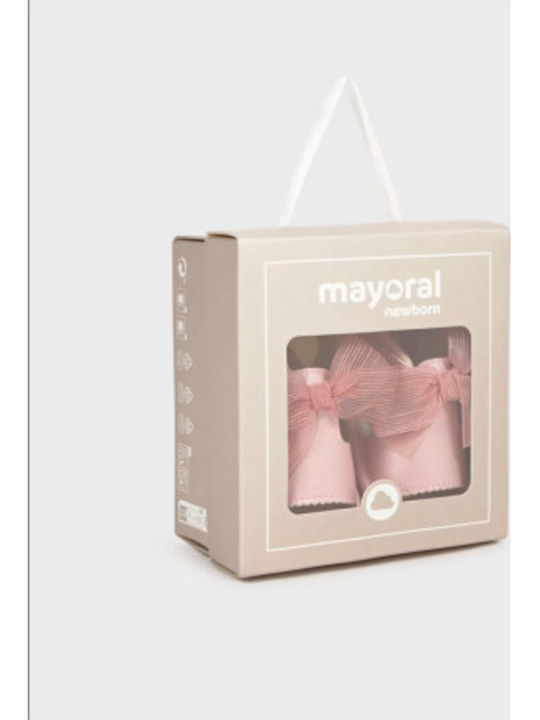 Mayoral Mayoral Soft-Sole Baby Sandals Pink