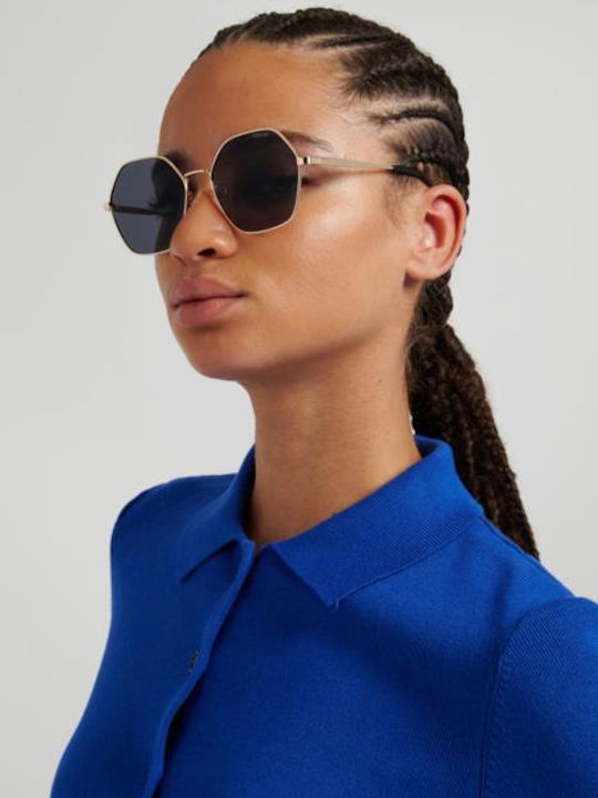 Polaroid Unisex Ochelari De Soare Cu Ramă Metalică Auriu Și Lentile Gri PLD4205/G 2F7/M9