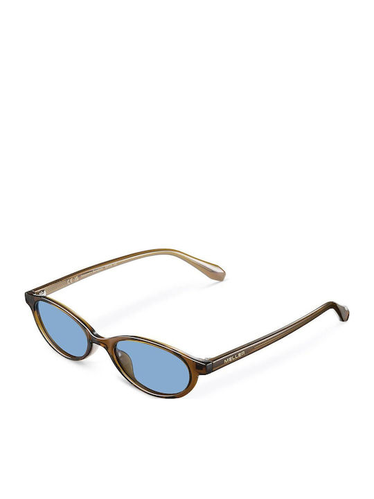 Meller Binti Men's Sunglasses with Yellow Plastic Frame and Yellow Polarized Lens BN-MUSTARDSEA