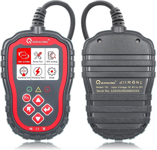 Instrument de diagnostic auto cu ecran OBD 2 cu cablu