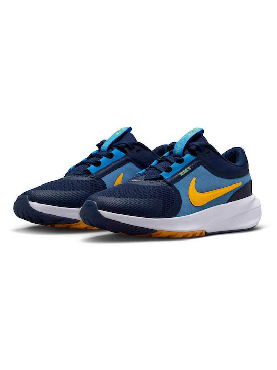 Stern Läufer Star Runner Kinder Sportschuhe Laufen mit Schnürsenkeln Blau