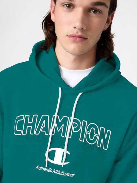 Sweatshirt with Hood Green
