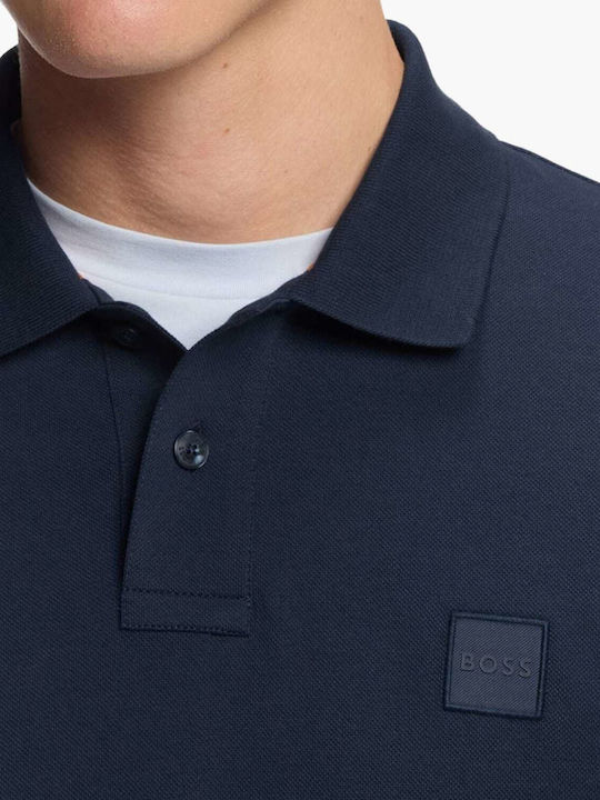 Polo T-shirt Navy Μπλε