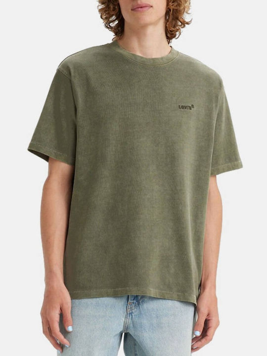 Red Tab Vintage T-shirt Sage Green