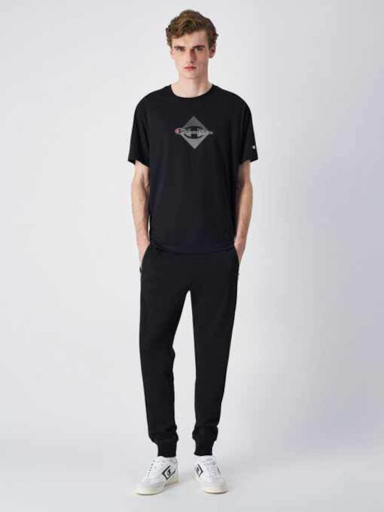 Sweatpants With Elastic Black
