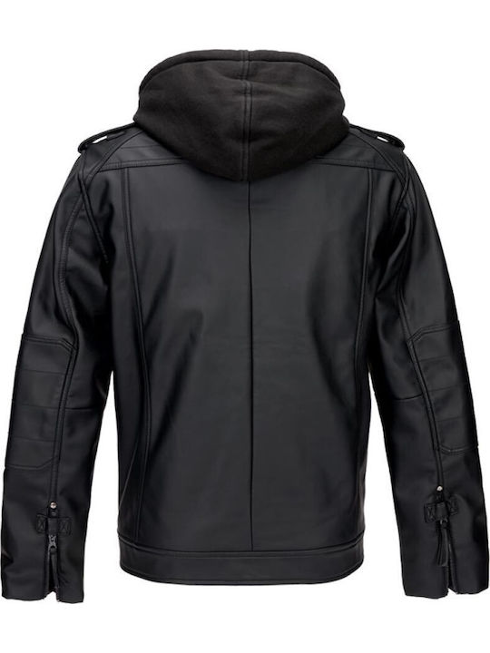 Lederjacke Jacke Black