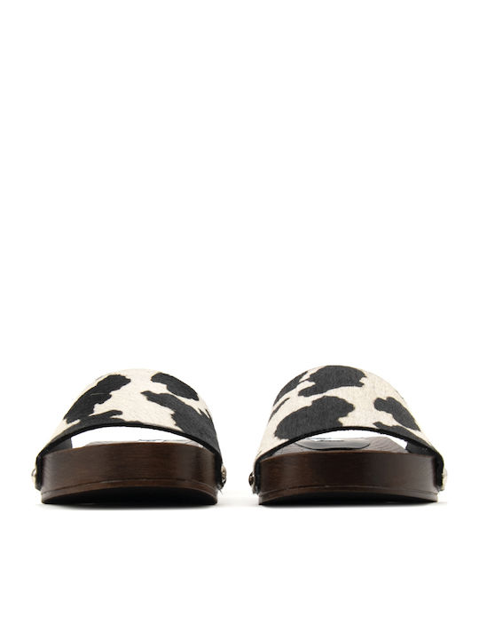 Steve Madden Кожени Дамски Сандали Бели