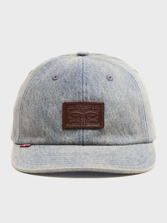 Levi's Relaxed Dad Heritage Cap Light Aged Denim Hats Unisex Light Aged Denim 000a90029