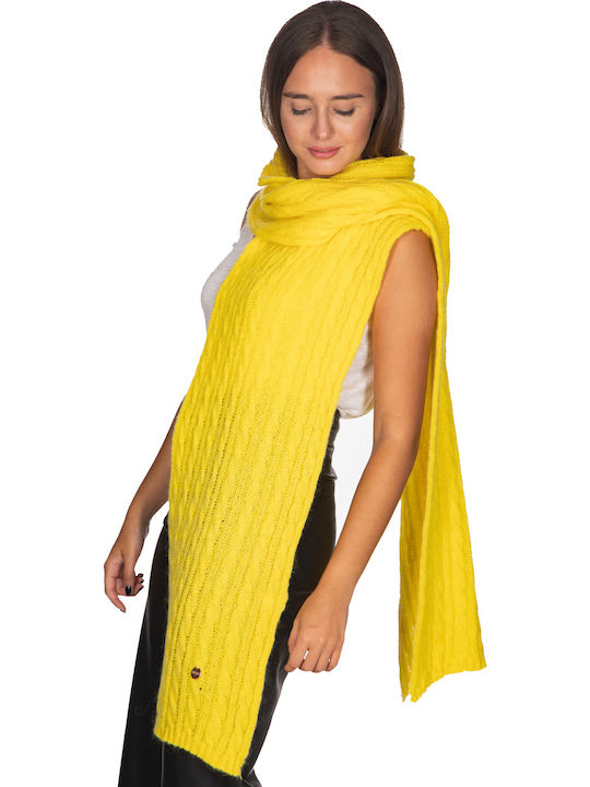 Women's Wool Scarf Yellow