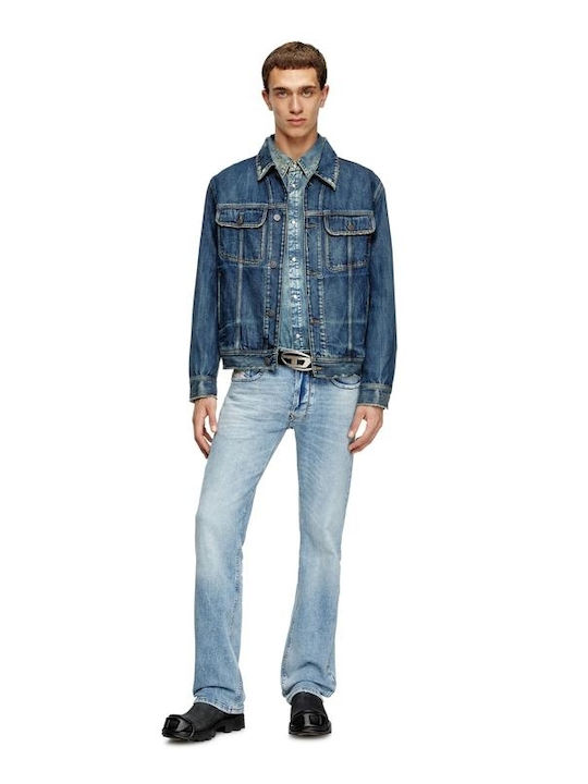 Larkee Men's Jeans Pants with Regular Straight Fit Larkee Blue