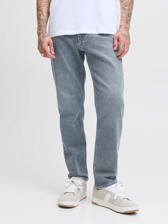 Men's Jeans Pants with Relaxed Tapered Fit Blue Denim