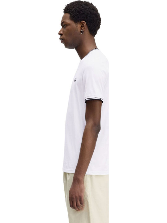 Fred Perry T-shirt Λευκό