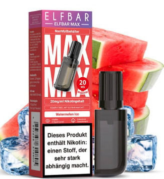 Elf Bar Disposable E-Cigarette 6000 Puffs Watermelon Ice 10ml 20mg Purple