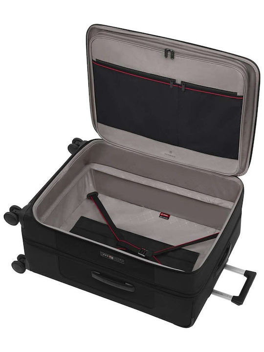 Victorinox Werks Μεγάλη Βαλίτσα Ταξιδίου Black με 4 Ρόδες