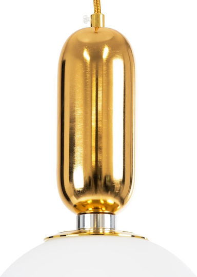 kelvo Estetico Pendant Light Gold for 20 Bulbs E27 20x20x38cm
