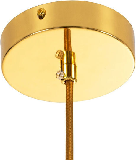 kelvo Estetico Pendant Light Gold for 20 Bulbs E27 20x20x38cm