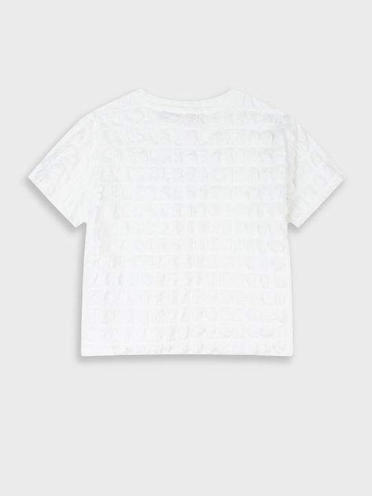 Energiers Crop Top Εκρού