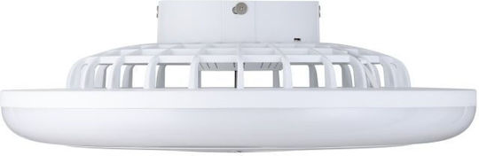 Eglo Sayulita 1 Ceiling Fan 46cm with Light Fixture White