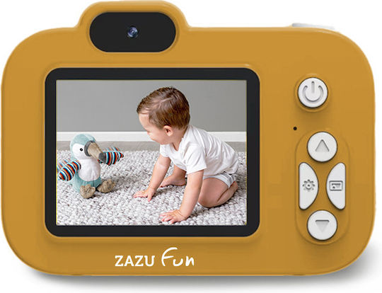 Zazu ZA-CAMERA-01 Παιδική Φωτογραφική Μηχανή 48MP Κίτρινη