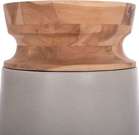 Freebox Διακοσμητικό Βάζο Beton Gray 1Stück