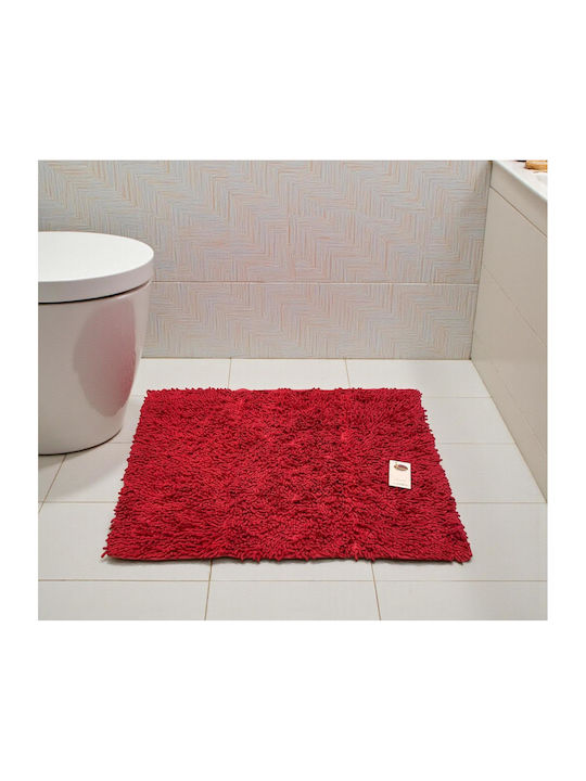 Linea Home Bath Mat Cotton Noodle LH2044009-2 Red 50x70cm