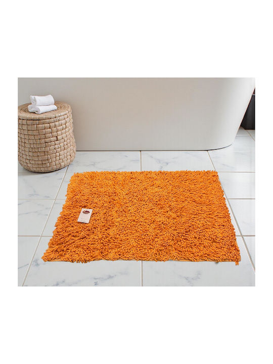 Linea Home Бански килим Памук Правоъгълена Noodle LH2044012-1 Orange 60x90бр